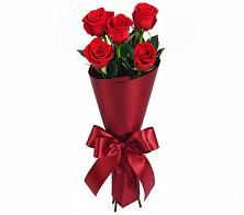 Букет 5 Красных роз Эдлесс Лав #REPLACE_PRED# Поселке совхоз имени Ленина