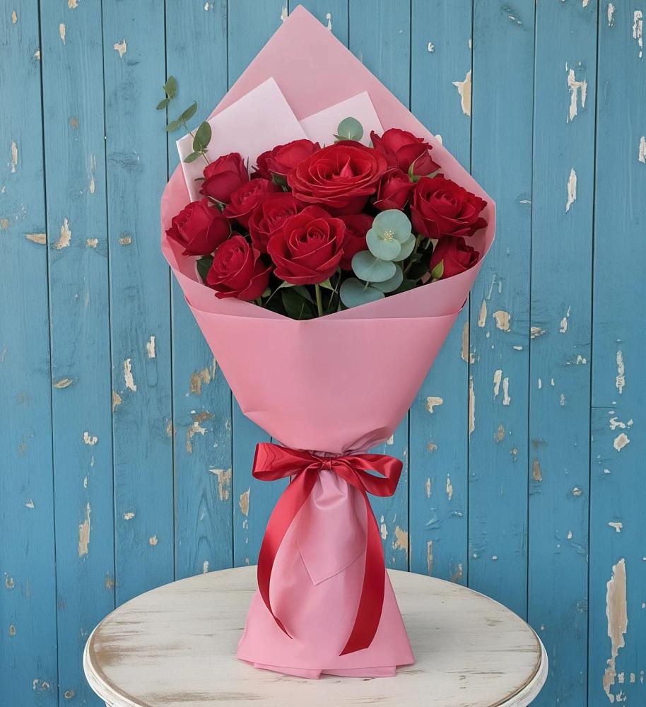 Букет цветов из: Розы в Поселке совхоз имени Ленина