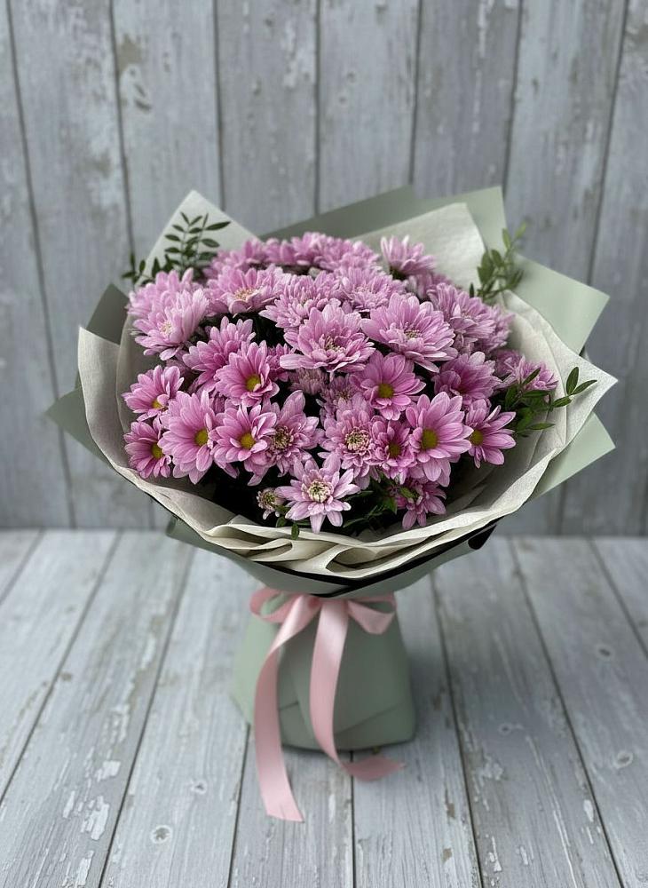 Букет цветов из: Хризантемы в Поселке совхоз имени Ленина