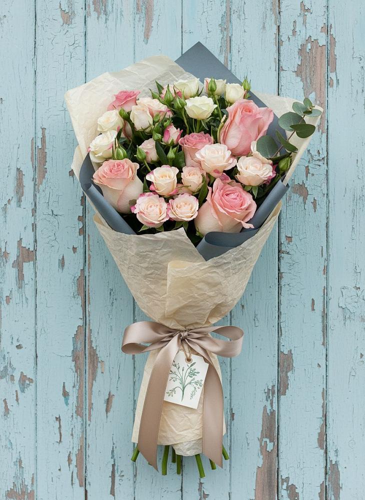 Букет цветов из: Розы в Поселке совхоз имени Ленина