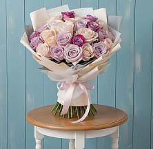 Букет цветов из:  Розы в Поселке совхоз имени Ленина