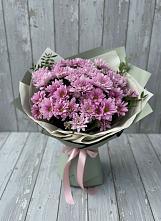 Букет цветов из:  Хризантемы в Поселке совхоз имени Ленина