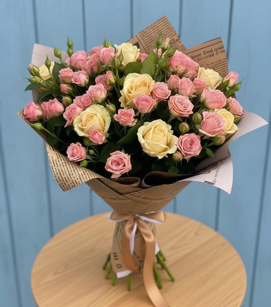 Букет цветов из: Розы в Поселке совхоз имени Ленина