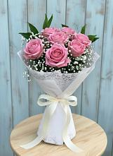 Букет цветов из:  Розы в Поселке совхоз имени Ленина