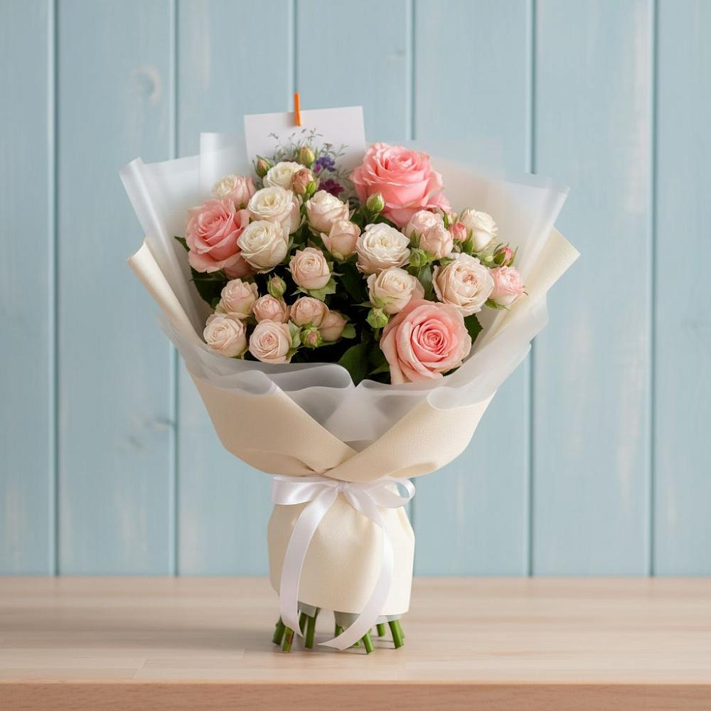 Букет цветов из: Розы в Поселке совхоз имени Ленина