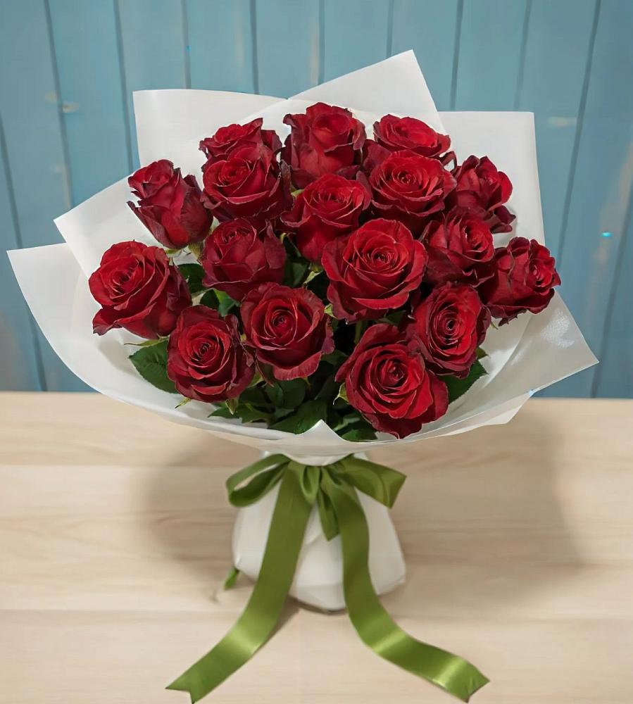 Букет Красные розы в Поселке совхоз имени Ленина