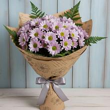 Букет цветов из:  Хризантемы #REPLACE_PRED# Поселке совхоз имени Ленина