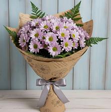 Букет цветов из:  Хризантемы в Поселке совхоз имени Ленина