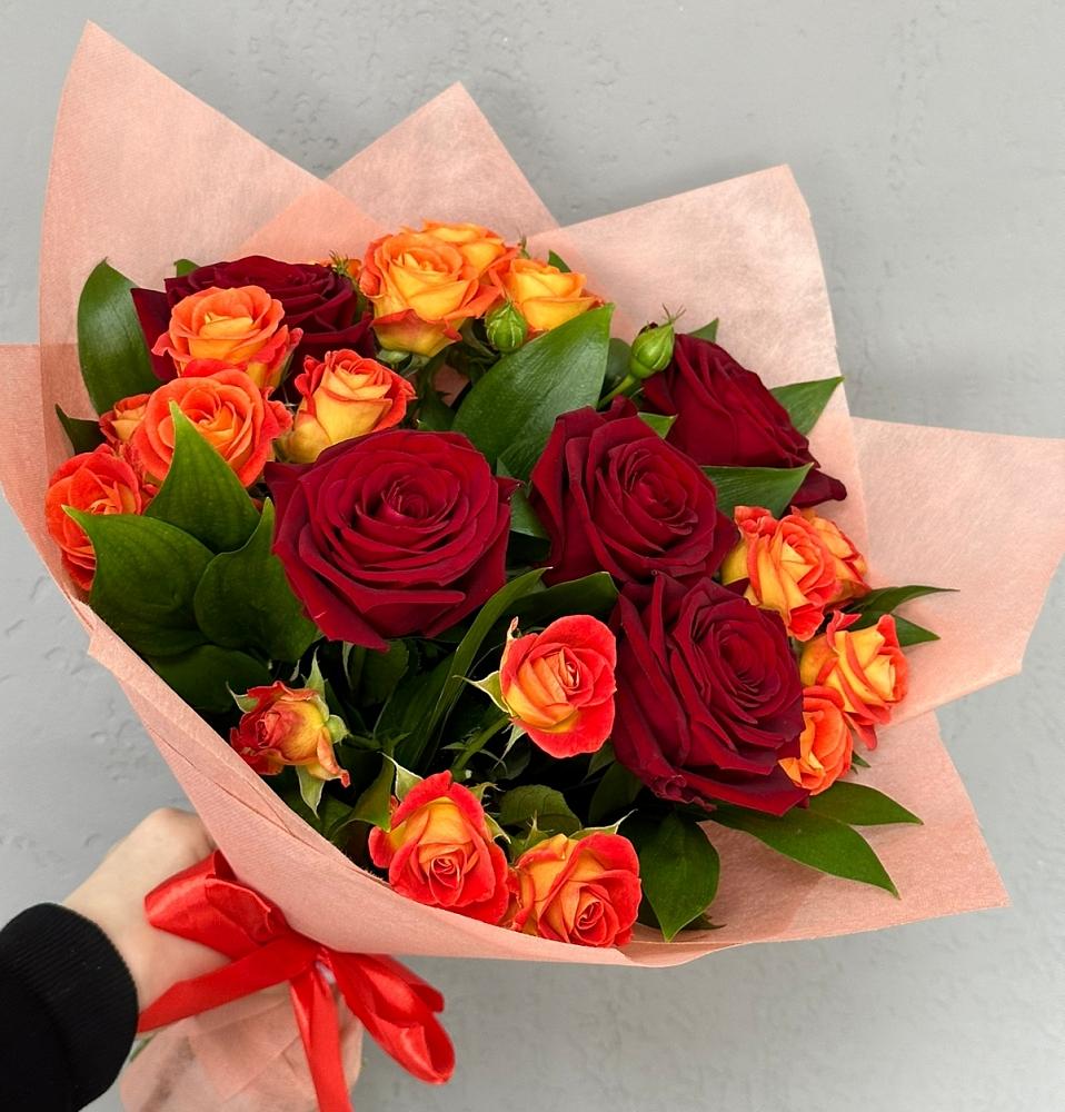 Букет Любовь и восторг в Поселке совхоз имени Ленина