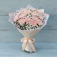 Букет цветов из:  Гвоздики в Поселке совхоз имени Ленина