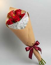 Букет цветов из:  Розы в Поселке совхоз имени Ленина