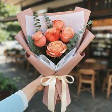 Букет цветов из:  Розы в Поселке совхоз имени Ленина