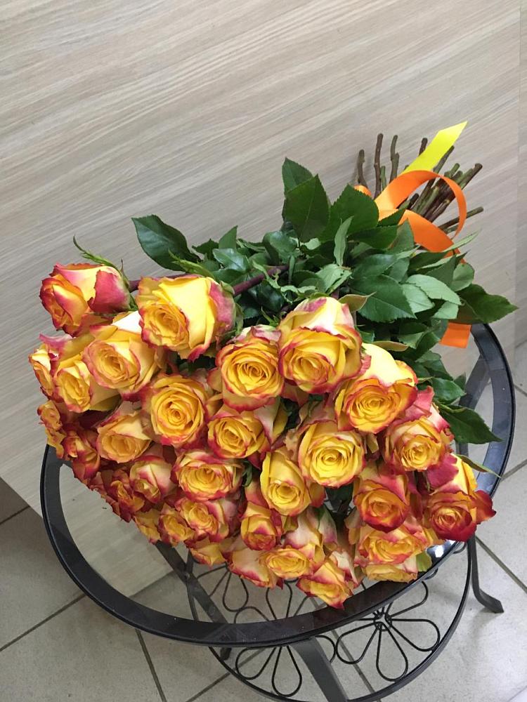 Букет Желтые розы в Поселке совхоз имени Ленина