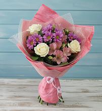 Букет цветов из:  Герберы в Поселке совхоз имени Ленина