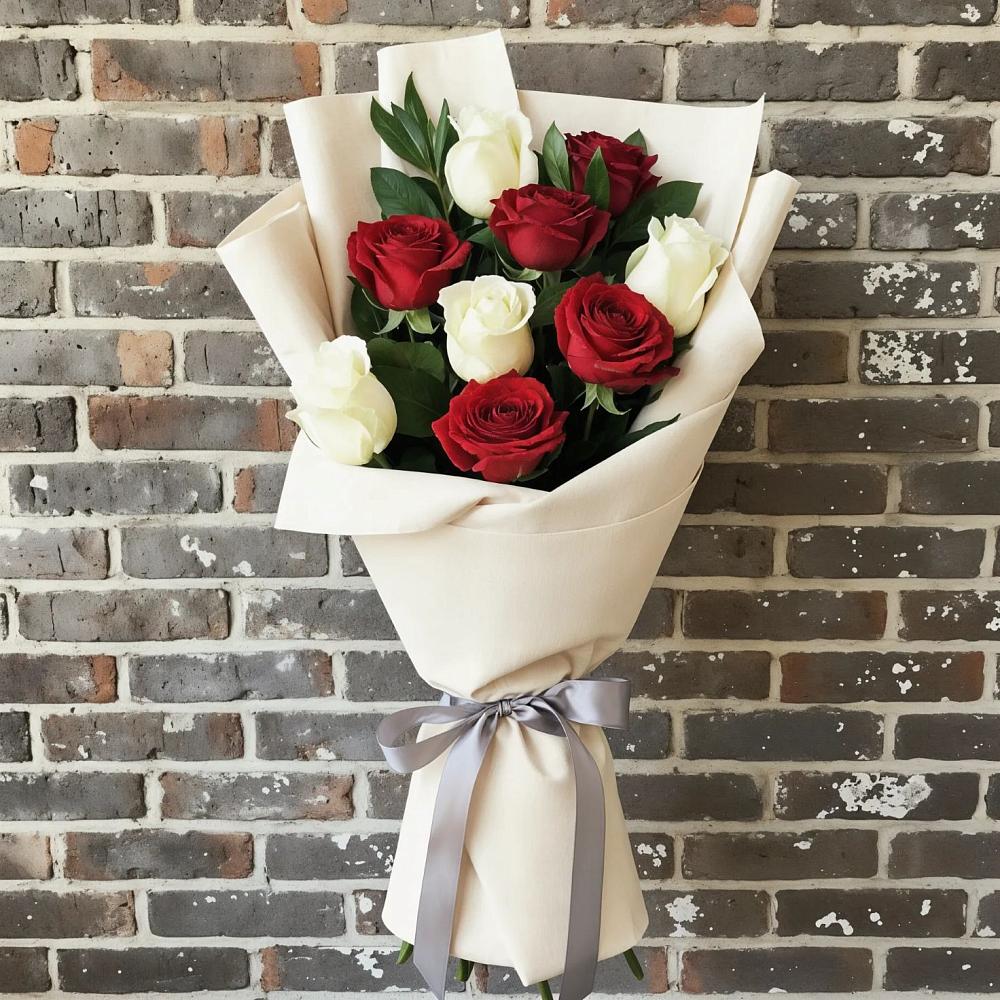 Букет цветов из: Розы в Поселке совхоз имени Ленина