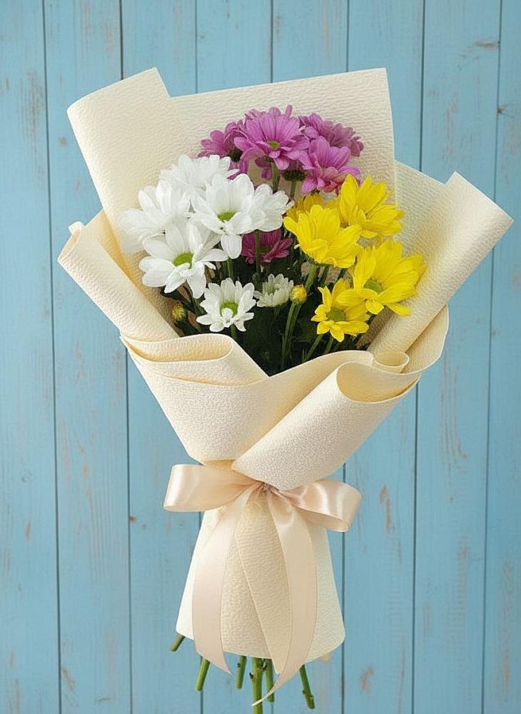 Букет цветов из: Хризантемы в Поселке совхоз имени Ленина