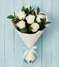 Букет цветов из:  Розы в Поселке совхоз имени Ленина