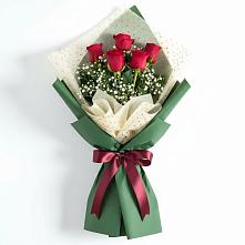 Букет цветов из:  Розы #REPLACE_PRED# Поселке совхоз имени Ленина