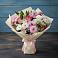 Букет цветов из: Хризантемы, Альстромерии и Розы в Поселке совхоз имени Ленина